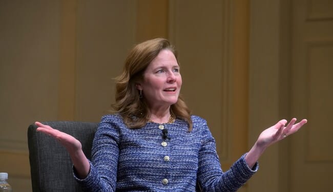SCOTUS Justice Barrett Tells Congress Why She Has to Explain a Bulletproof Vest to Her Child – RedState