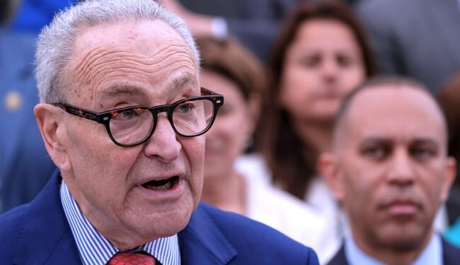 Schumer Truly 'Gaslights' on the Senate Floor, As His Speech Ends With a Rather Audible Surprise – RedState