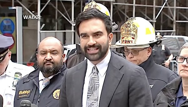 Mayor Zohran Mamdani, D-New York City (Video screenshot)