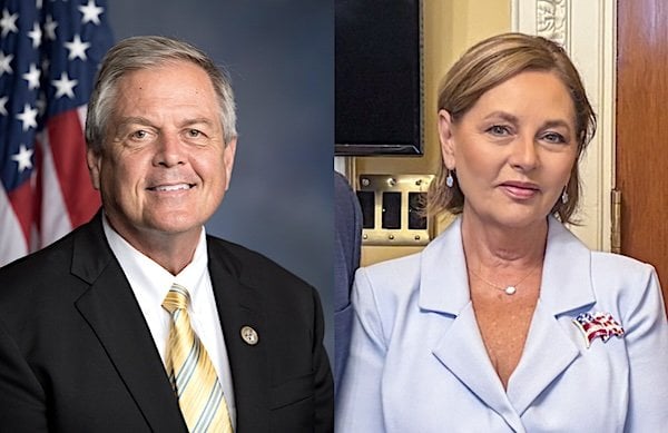 U.S. Rep. Ralph Norman, R-S.C. and interim U.S. Sen. Darline Graham Nordone, R-S.C.