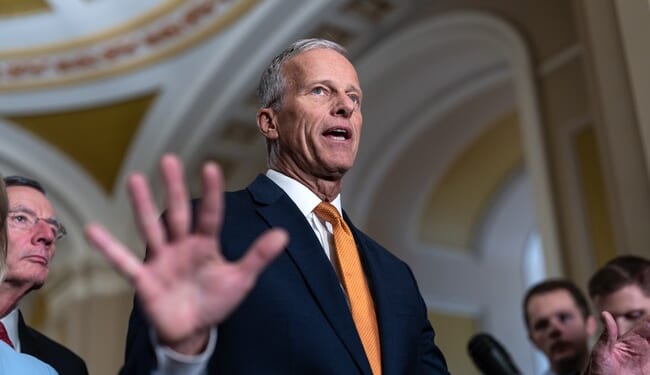 Trump Drops Ominous Warning About John Thune As Senate Preps to Skip Town – RedState