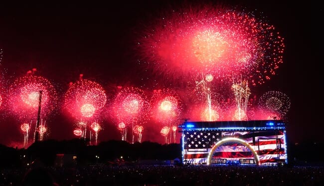 Trump Hails America As 'Light and Glory' of the World, Caps It Off With Biggest Fireworks Display Ever – RedState