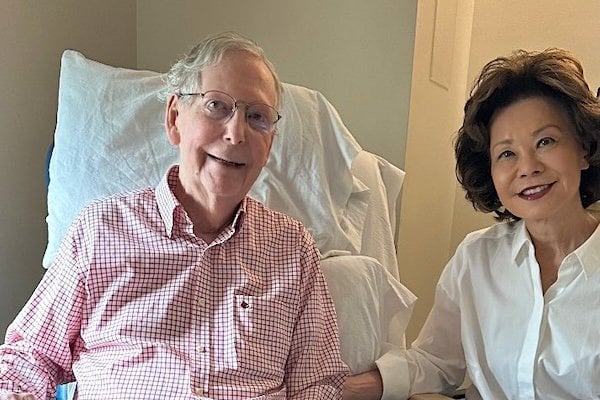 U.S. Sen. Mitch McConnell, R-Ky., and his wife, Elaine Chao