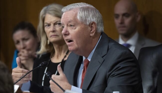Watch: Trump Weighs in on Lindsey Graham's 'Finest Moment'