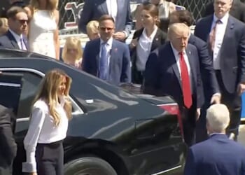 President Trump, Melania attend the Freedom 250 Grand Prix * WorldNetDaily * by WND Staff