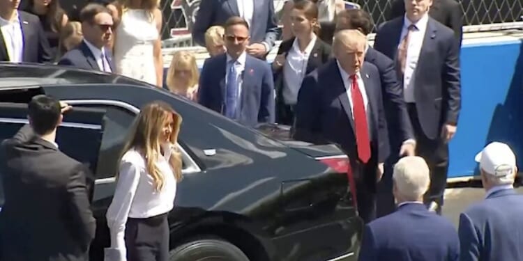 President Trump, Melania attend the Freedom 250 Grand Prix * WorldNetDaily * by WND Staff