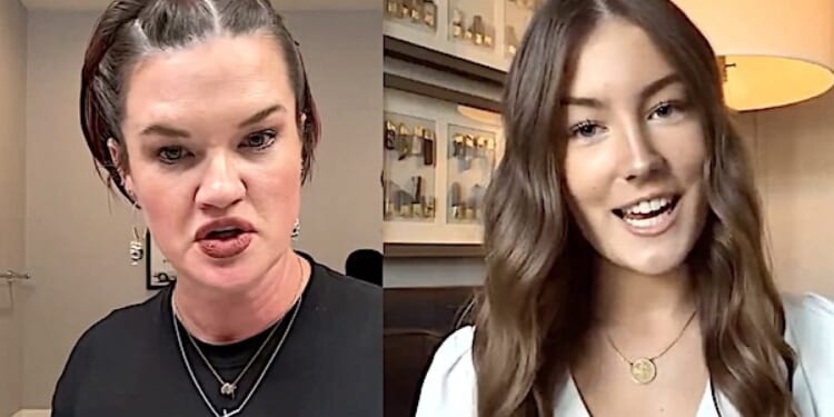 Vulgar leftist feminist harasses, verbally assaults teen Turning Point USA student leader * WorldNetDaily * by Jim Hoft, The Gateway Pundit