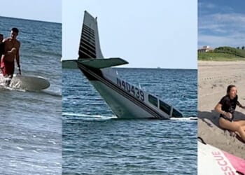 Watch young pilot crash plane just off popular Florida beach * WorldNetDaily * by Joe Kovacs