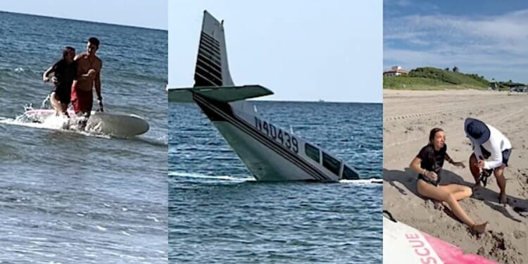 Watch young pilot crash plane just off popular Florida beach * WorldNetDaily * by Joe Kovacs