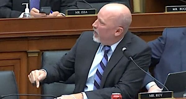 U.S. Rep. Chip Roy, R-Texas (Video screenshot)
