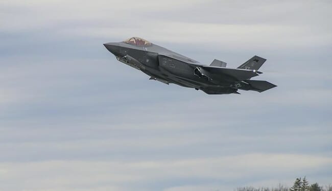 A Marine F-35 Just Crashed Near San Diego