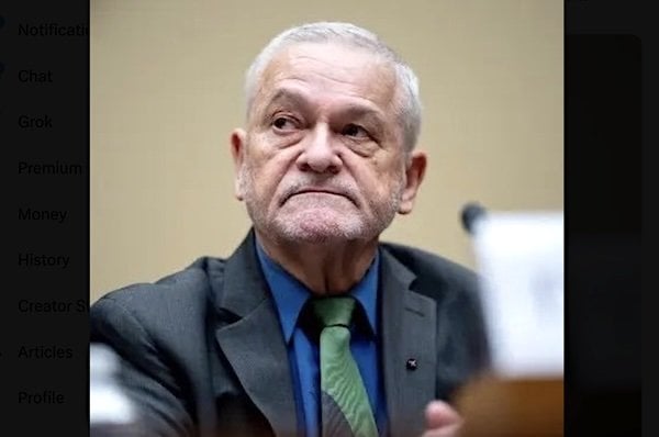 David Morens (Courtesy FBI Director Kash Patel)
