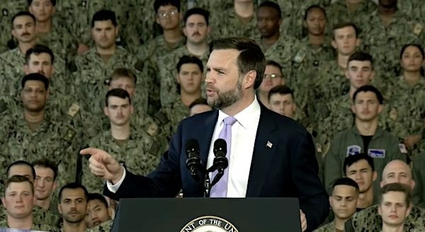 Vice President JD Vance (Video screenshot)
