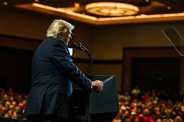 President Donald J. Trump delivers remarks at Red Rock Casino Resort and Spa in Las Vegas, Nevada on Wednesday, Aug. 5, 2026. (Official White House photo by Daniel Torok)