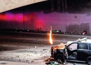 Man Who Threw Scooter Off Bridge During Anti-ICE Riots Finds Out Where He'll Be Staying Next 3 Years – RedState