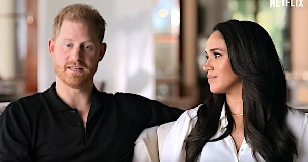 Prince Harry and Meghan Markle (Video screenshot)