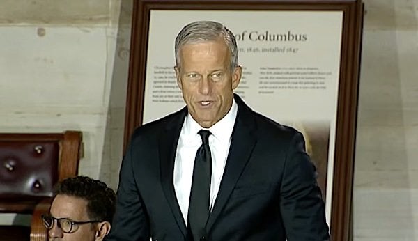 U.S. Sen. John Thune, R-S.D. (Video screenshot)