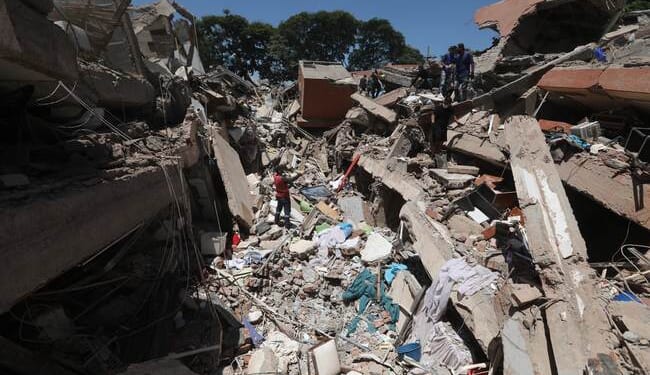Terrifying Video of Apartment Building Collapse Emerges As Monster 7.4 Quake Rocks Colombia – RedState