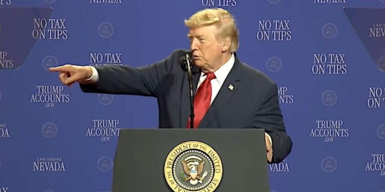 Trump takes victory lap on ‘no tax on tips and overtime’ * WorldNetDaily * by WND Staff