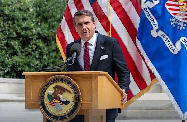 Acting U.S. Attorney General Todd Blanche (DOJ photo)