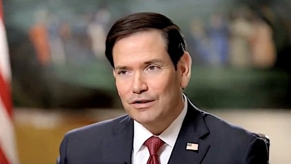 U.S. Secretary of State Marco Rubio (Video screenshot)