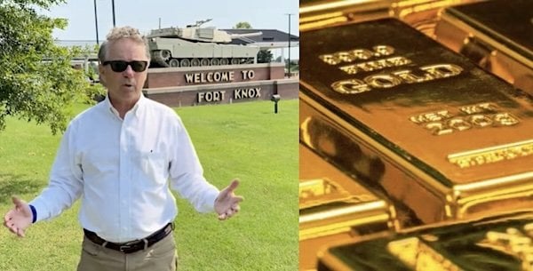 U.S. Sen. Rand Paul, R-Ky., at Fort Knox