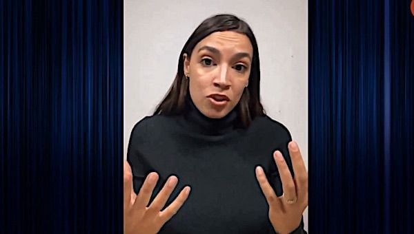 U.S. Rep. Alexandria Ocasio-Cortez, D-N.Y. (Video screenshot)
