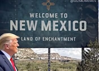 ‘Absolutely epic!’ Watch Trump post video of himself changing the name of New Mexico, governor fires back * WorldNetDaily * by Joe Kovacs