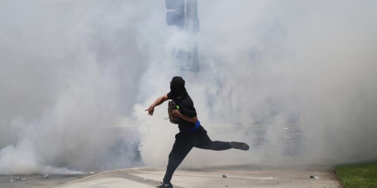 LA Man Finds Out That Throwing Concrete Blocks at ICE Vehicles Earns You a Temporary New Residence – RedState