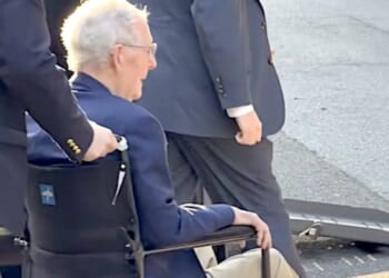 Mitch McConnell seen for first time in more than THREE MONTHS after U.S. Capitol Police rush to his home * WorldNetDaily * by Joe Kovacs