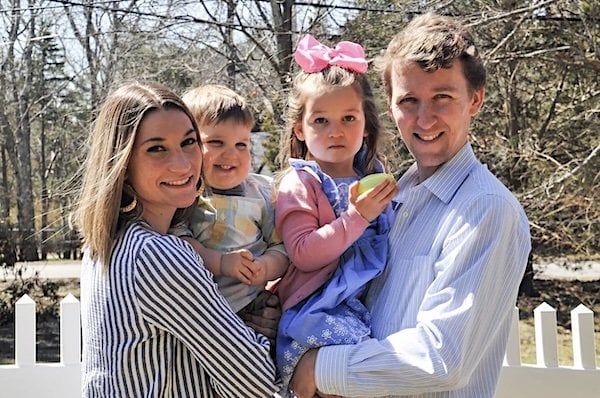 Lindsay Clancy, left, along with her husband Patrick and their children (Facebook / Lindsay Marie Clancy)