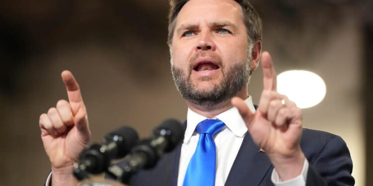Vance Punctures Pompous Media Whining With Pointed Humor About 'Ban' – RedState