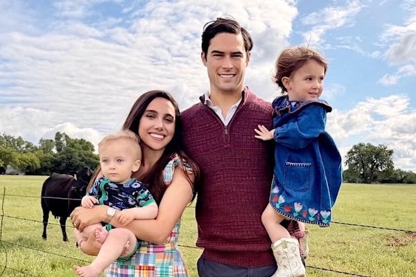 The family of U.S. Rep. Brandon Gill, R-Texas (Courtesy Dinesh D'Souza)