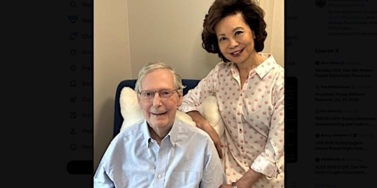 Probe demanded after Mitch McConnell’s wife reportedly revealed to have CCP ties * WorldNetDaily * by Dylan Kresak, Daily Caller News Foundation