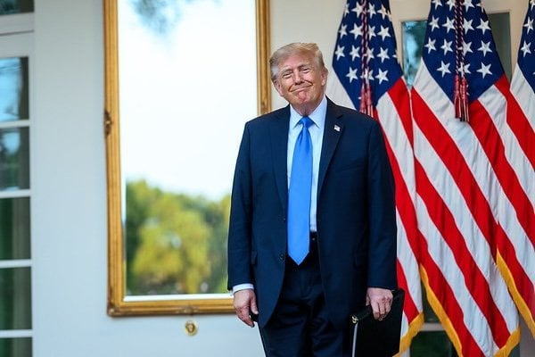 President Donald J. Trump hosts a Rose Garden Dinner, Wednesday, Sept. 2, 2026. (Official White House photo by Molly Riley)