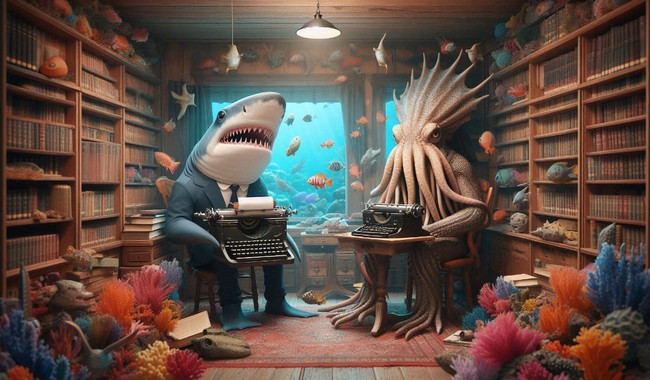 Sammy Shark and Karl Kraken