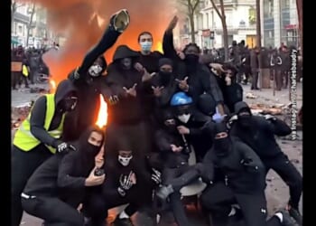 Trump jumps into ferocious eruption of violence, while French president goes to Celine Dion concert * WorldNetDaily * by Joe Kovacs