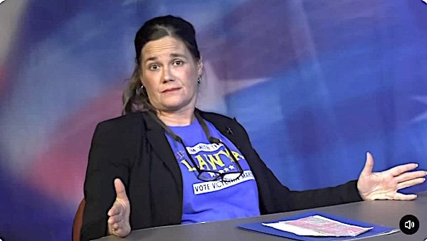 Democrat Jaime West (Video screenshot)