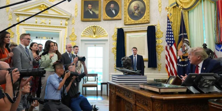 Media Just Earned Low Marks From Americans, and a Question to Trump on KS Rally Reshuffle Seals It – RedState