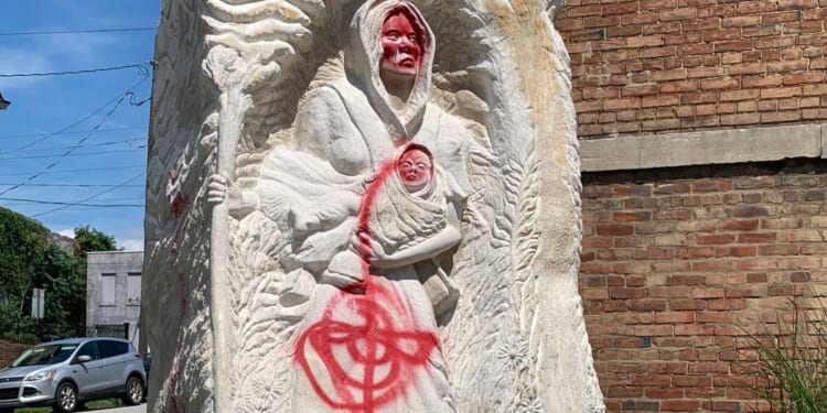 9/11 memorial vandal underscores the Left’s hatred of America * WorldNetDaily * by Josh Hammer