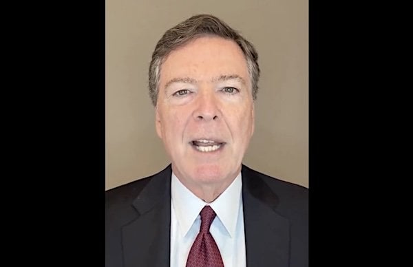 Former FBI Director James Comey (Video screenshot)