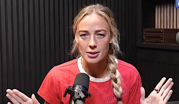 Sophie Cunningham of the WNBA's Indiana Fever (Video screenshot)